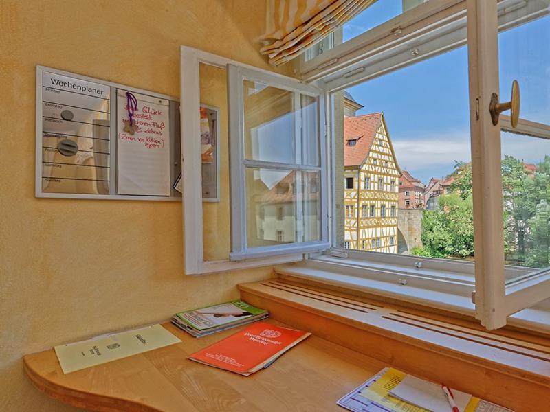 באמברג Gaestehaus Zur Ehemaligen Mehlwaage Wohnen Und Geniessen מראה חיצוני תמונה